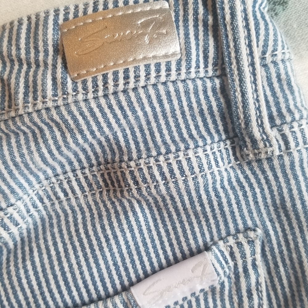 Seven7 denim Bermida shorts size 12 nwot - Picture 5 of 8
